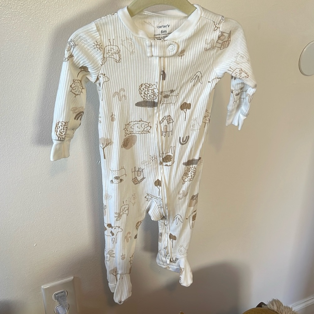 Carters thermal footie one piece